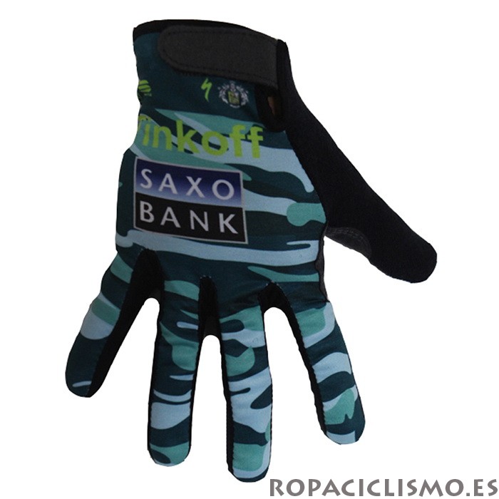 2020 Saxo Bank Guantes Largos Camuflaje